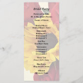 Sunflowers and Roses Bouquet Programm (Rückseite)