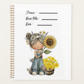  Sunflowers Book Cover Planner Planer (Vorderseite)