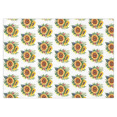 Sunflowers Bouquet - Französische Wohngestaltung Tischdecke (Vorderseite (Horizontal))