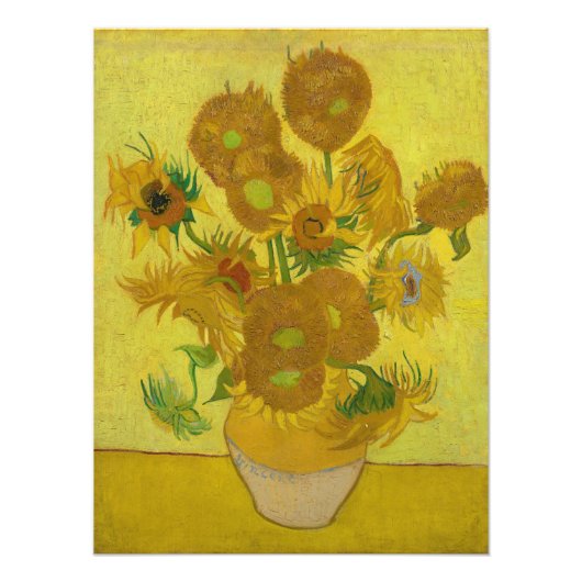 Sunflowers by Vincent van Gogh Fotodruck (Vorne)
