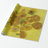 Sunflowers by Vincent van Gogh Geschenkpapier (Ungerollt)