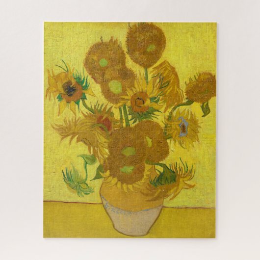 Sunflowers by Vincent van Gogh Puzzle (Vertikal)