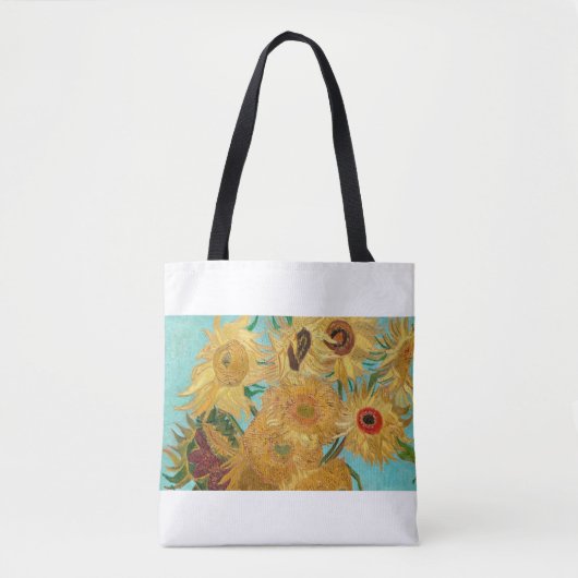 Sunflowers by Vincent van Gogh Tasche (Vorderseite)