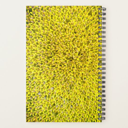 Sunflowers customizable planner planer (Rückseite)