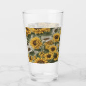 Sunflowers Daisies #2 Glas (Vorderseite)