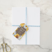 Sunflowers Daisies Baby Dusche Vielen Dank Geschenkanhänger (Mit Garn)