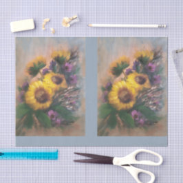 Sunflowers DBL Seidenpapier