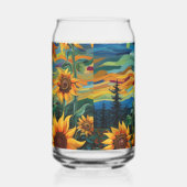 Sunflowers Dosenglas (Rechts)