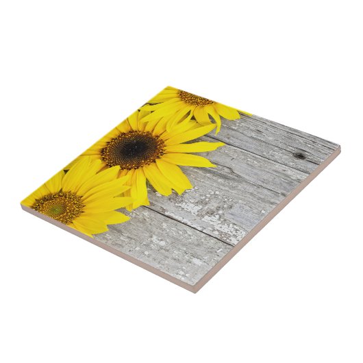 Sunflowers Fliese (Seite)