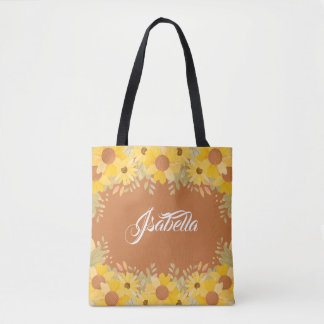 Sunflowers in bloom Fall lovers custom  Tasche