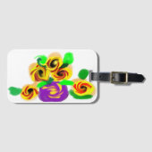 Sunflowers joy gepäckanhänger (Vorderseite (Horizontal))