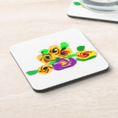 Sunflowers joy getränkeuntersetzer (Linke Seite)