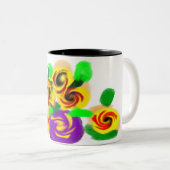 Sunflowers joy zweifarbige tasse (VorderseiteRechts)