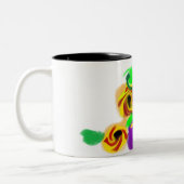 Sunflowers joy zweifarbige tasse (Links)
