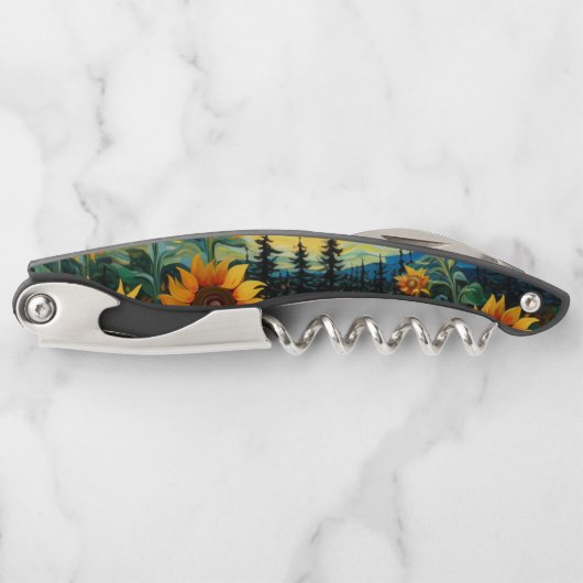 Sunflowers Kellnermesser (Vorderseite)