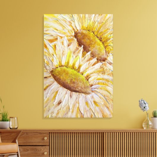 Sunflowers Leinwanddruck (Insitu (Wohnzimmer))