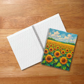 Sunflowers Notebook Notizblock