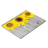 Sunflowers Notizblock (Linke Seite)