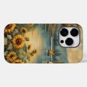 Sunflowers on the Lake Case-Mate iPhone Hülle (Rückseite (Horizontal))