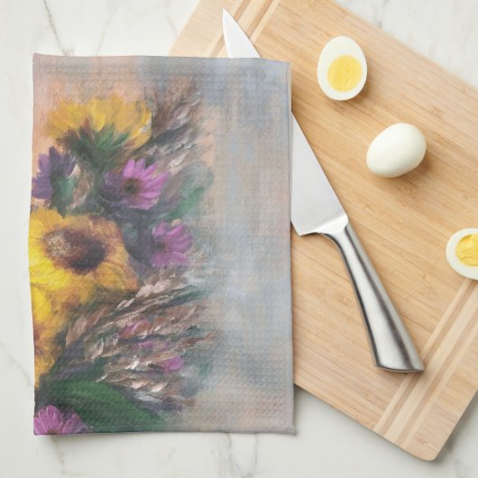 Sunflowers Original Geschirrtuch (Viertel Falte)