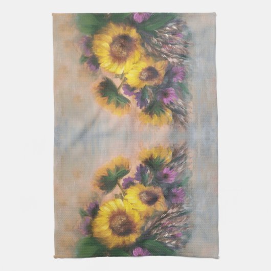 Sunflowers Original Geschirrtuch (Vertikal)