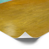 Sunflowers, Post Impressionist Still Life Painting Poster (Ecke)