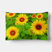 Sunflowers Pouch Zubehörtasche (Vorderseite)