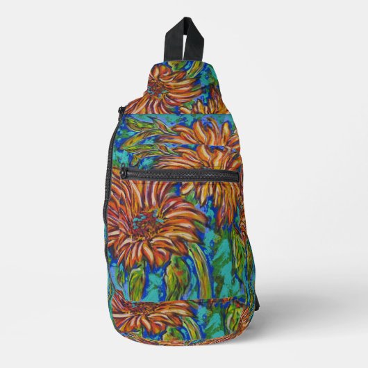 Sunflowers Sling Bag (Vorderseite)