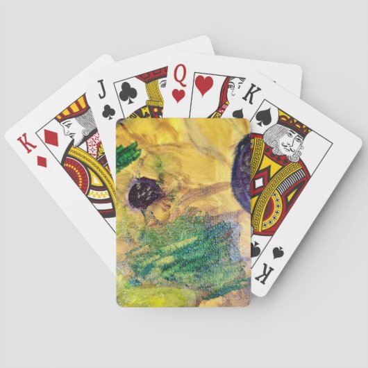 Sunflowers Spielkarten (Rückseite)