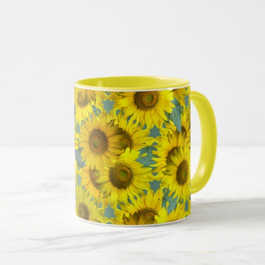  Sunflowers  Tasse (VorderseiteRechts)