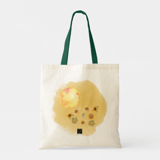 SUNFLOWERS Tote Tasche (Rückseite)