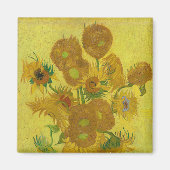 Sunflowers-Vincent van Gogh Magnet (Vorne)