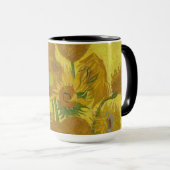Sunflowers-Vincent van Gogh Small Tasse (VorderseiteRechts)