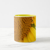 Sunflowers Zweifarbige Tasse (Mittel)