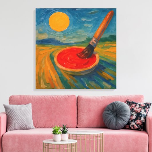 Sunfruit Dreams Leinwanddruck (Insitu (Wohnzimmer))