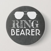 Sungasse Ring Bearer Ring Security Wedding Button (Vorderseite)