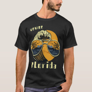 Sunglass Florida Venice Palmen Strand T-Shirt