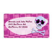 Sunglass Skull Labels (Vorne)