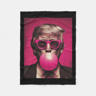 Sungles Trump Bubble Gum Fleecedecke