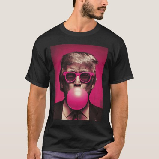 Sungles Trump Bubble Gum T-Shirt (Vorderseite)