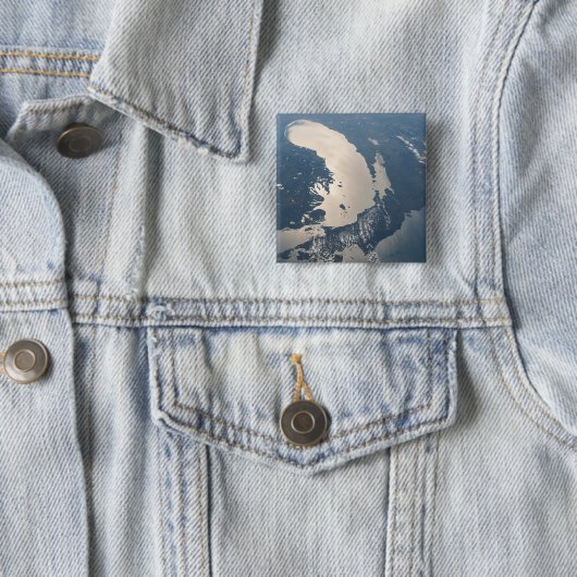 Sunglint Beams Off Lake Michigan Button (Beispiel)