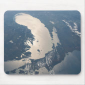 Sunglint Beams Off Lake Michigan Mousepad (Vorne)