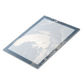 Sunglint Beams Off Lake Michigan Notizblock (angewinkelt)