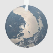 Sunglint Beams Off Lake Michigan Ornament (Rückseite)