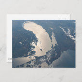 Sunglint Beams Off Lake Michigan Postkarte (Vorne/Hinten)