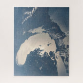Sunglint Beams Off Lake Michigan Puzzle (Vertikal)