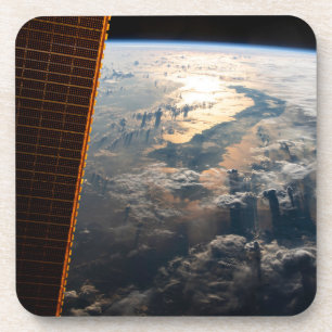 Sunglint blickt vor Celebes Meer in Südostasien Getränkeuntersetzer