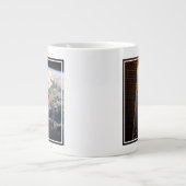 Sunglint blickt vor Celebes Meer in Südostasien Jumbo-Tasse (Vorderseite)