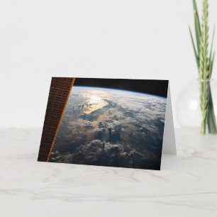 Sunglint blickt vor Celebes Meer in Südostasien Karte