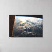 Sunglint blickt vor Celebes Meer in Südostasien Leinwanddruck (Vorderseite)